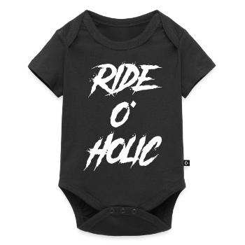 Cadeau de vélo de montagne VTT cool BMX VTT - Body à manches courtes Premium Bébé - noir - Devant