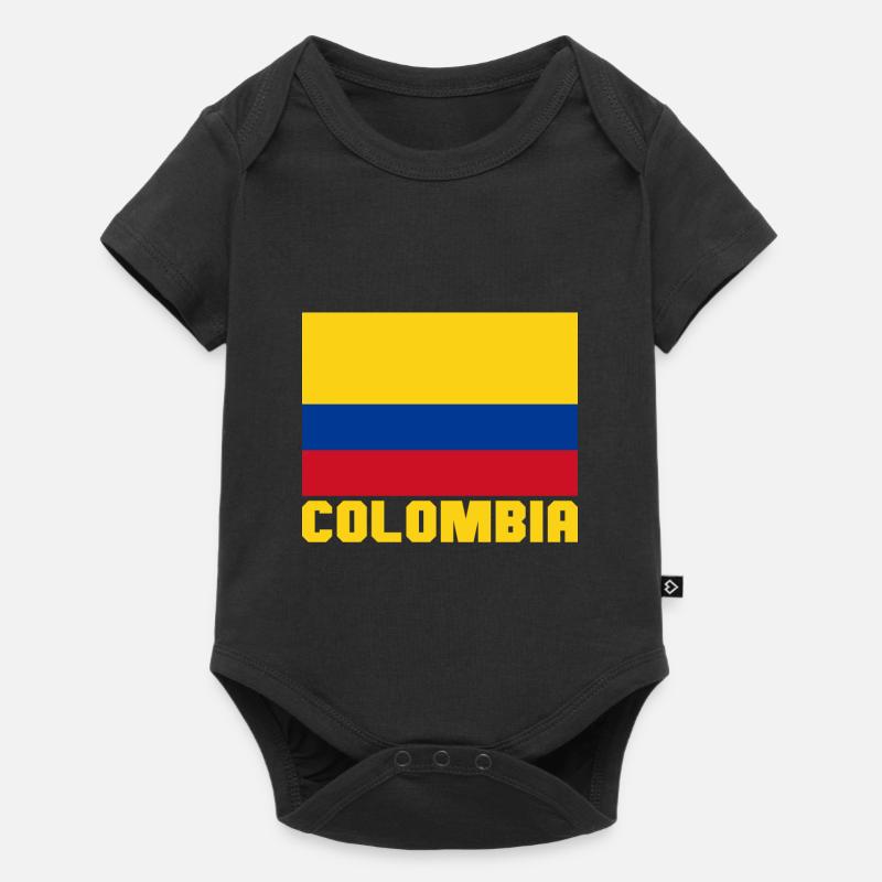 Colombie - Body à manches courtes Premium Bébé - noir