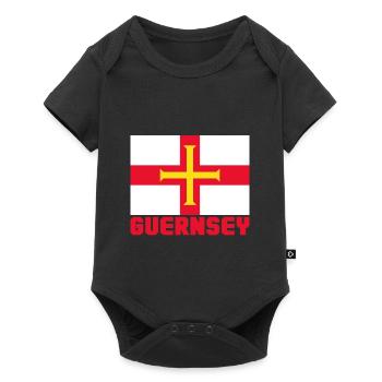 Guernsey - Baby Premium short-sleeve bodysuit - black - Front