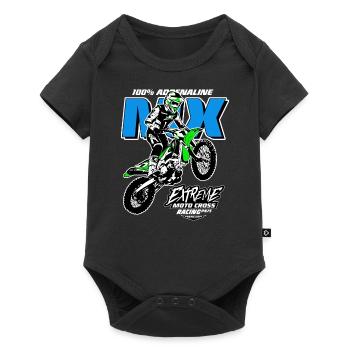 Moto Cross - Motocross - Supercross - MX - SX - Body à manches courtes Premium Bébé - noir - Devant