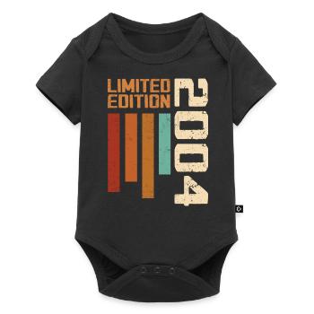 Vintage 2004 Birthday Gift 2004 Retro 2004 - Baby Premium short-sleeve bodysuit - black - Front