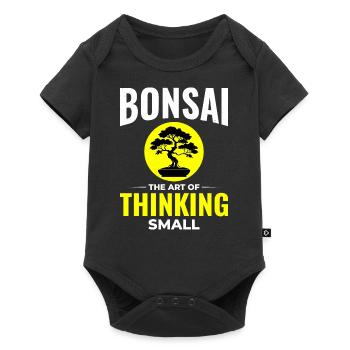 Japanese Bonsai Gardener Tree Collector Gardening - Baby Premium short-sleeve bodysuit - black - Front