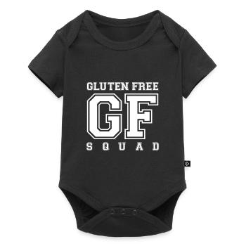 SQUAD SANS GLUTEN (w) - Body à manches courtes Premium Bébé - noir - Devant