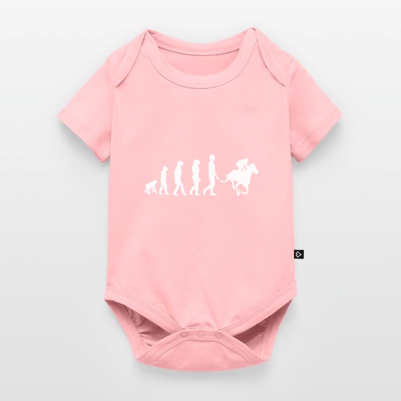 EVOLUTION CHEVAL - ÉVOLUTION DE L'ÉQUITATION Body à manches courtes Premium Bébé