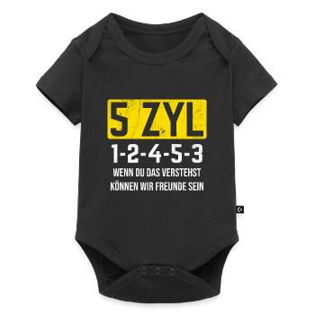 Tuning Tuner Auto - Baby Premium Kurzarmbody - Schwarz - Vorne