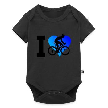 Cyclisme sur route Cyclisme sur route Cyclistes sur route Hommes - Body à manches courtes Premium Bébé - noir - Devant