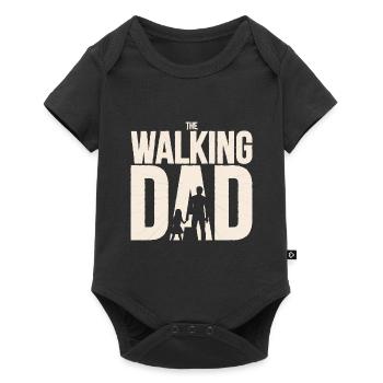 Gift for Expecting Dads The Walking Dad - Baby Premium short-sleeve bodysuit - black - Front
