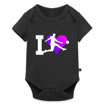 Football Football Matches Women's Football Players - Baby Premium short-sleeve bodysuit - black - Front