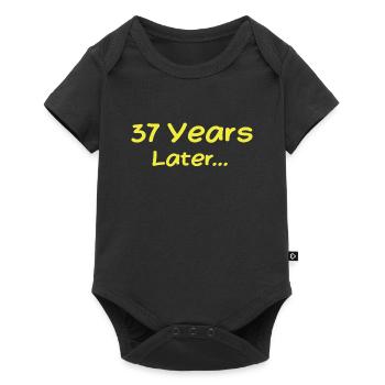 37 Years Later Funny Birthday Gifts, 37th Birthday - Body à manches courtes Premium Bébé - noir - Devant