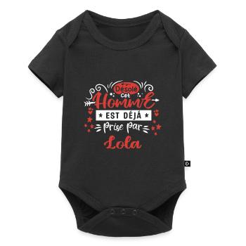 Cadeau Homme déja pris par Lola - Body à manches courtes Premium Bébé - noir - Devant