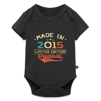 Made in 2015 | Limited Edition 2015 | Original - Baby Premium short-sleeve bodysuit - black - Front