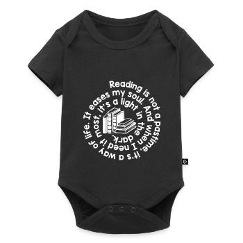 Reading Is Not A Pastime It's Way Of Life Reading - Baby Premium short-sleeve bodysuit - black - Front