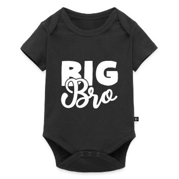 Big Bro - Baby Premium short-sleeve bodysuit - black - Front