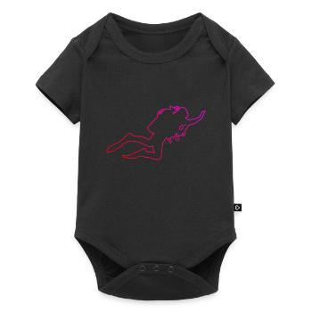 Divers Scuba Diver Scuba Divers Diving - Baby Premium short-sleeve bodysuit - black - Front