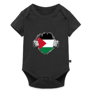 Free Palestine Palestinian Palestine T-Shirt - Baby Premium short-sleeve bodysuit - black - Front