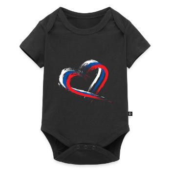 Slovakia - Baby Premium short-sleeve bodysuit - black - Front