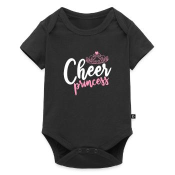 Cheerleader princess - Baby Premium short-sleeve bodysuit - black - Front