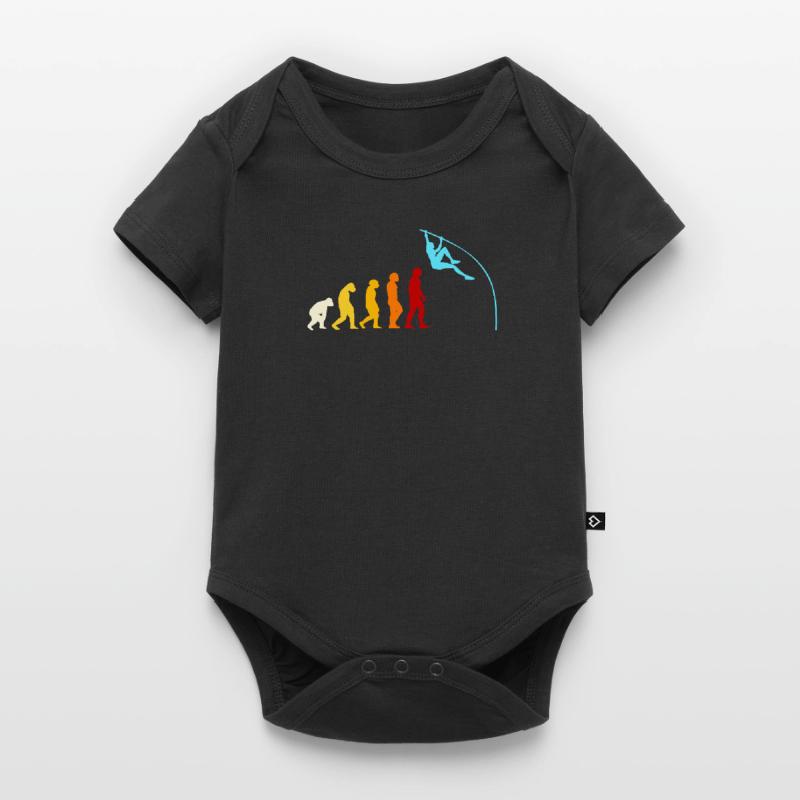 Évolution du saut à la perche Body à manches courtes Premium Bébé
