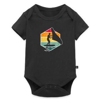 Hydrofoil Wingfoiling Kiten Wingfoil Foilwing Kite - Baby Premium Kurzarmbody - Schwarz - Vorne