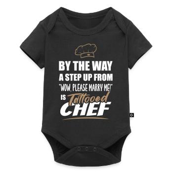 Le chef tatoué est le plus attrayant - Body à manches courtes Premium Bébé - noir - Devant