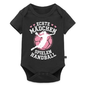Handball Sports Joueurs de handball Joueurs de handball - Body à manches courtes Premium Bébé - noir - Devant