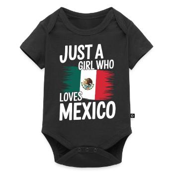Mexico Mexico Mexican Spanish - Baby Premium short-sleeve bodysuit - black - Front