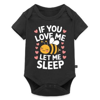 abeille abeille apicultrice abeille abeille - Body à manches courtes Premium Bébé - noir - Devant