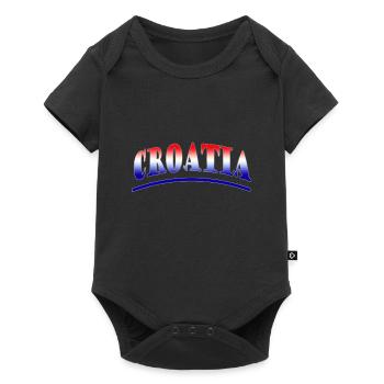 Croatia, Croatia - Baby Premium short-sleeve bodysuit - black - Front