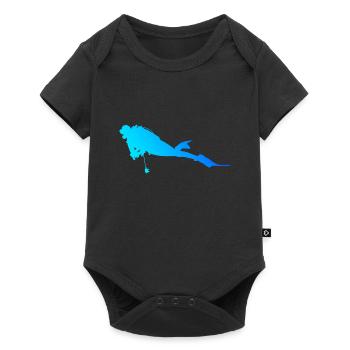 Tauchen Scuba Diver Scuba Taucher Free Dive - Baby Premium short-sleeve bodysuit - black - Front