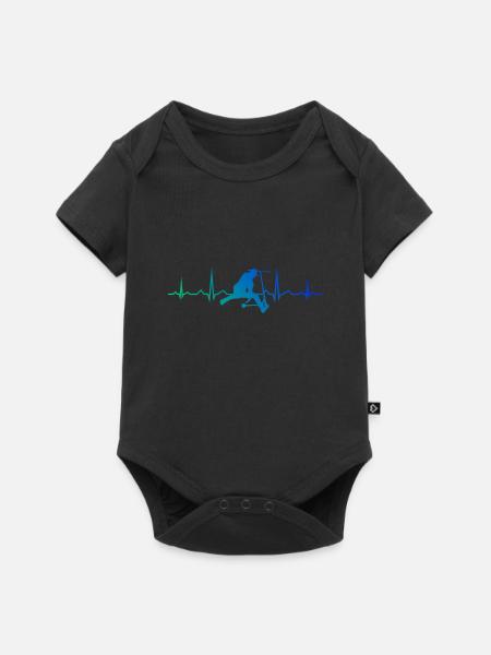 Men's Women's Scooter Stunt Scooter Pedal Scooter - Baby Premium short-sleeve bodysuit - black