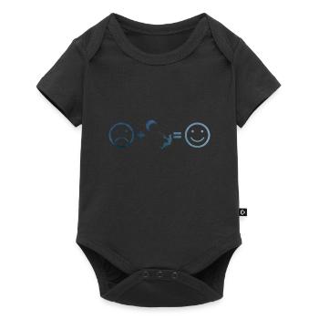 Kitesurf Kitesurfer Kitesurfen Kiten Kite - Body à manches courtes Premium Bébé - noir - Devant