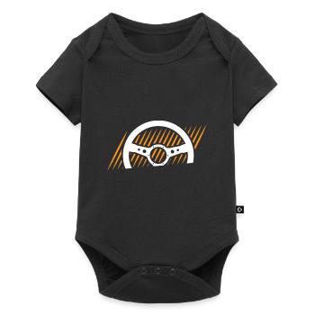 Instructeur de conduite - Body à manches courtes Premium Bébé - noir - Devant