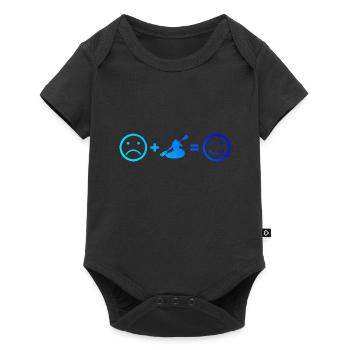 Femmes Kayak Canoë Kayak Hommes Kayak - Body à manches courtes Premium Bébé - noir - Devant