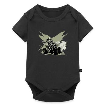 ATV Quad Driver Quad Biker Offroad Gift - Baby Premium short-sleeve bodysuit - black - Front