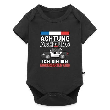 Kindergarten 2021 Anfang Start Kindergartenkind - Baby Premium Kurzarmbody - Schwarz - Vorne