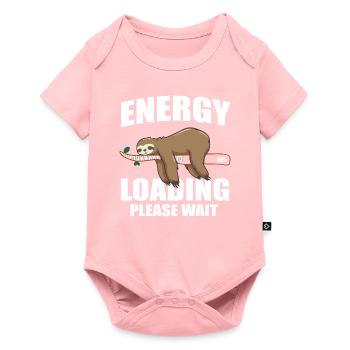 Energy Invite un cadeau de refroidisseur - Body à manches courtes Premium Bébé - rose - Devant