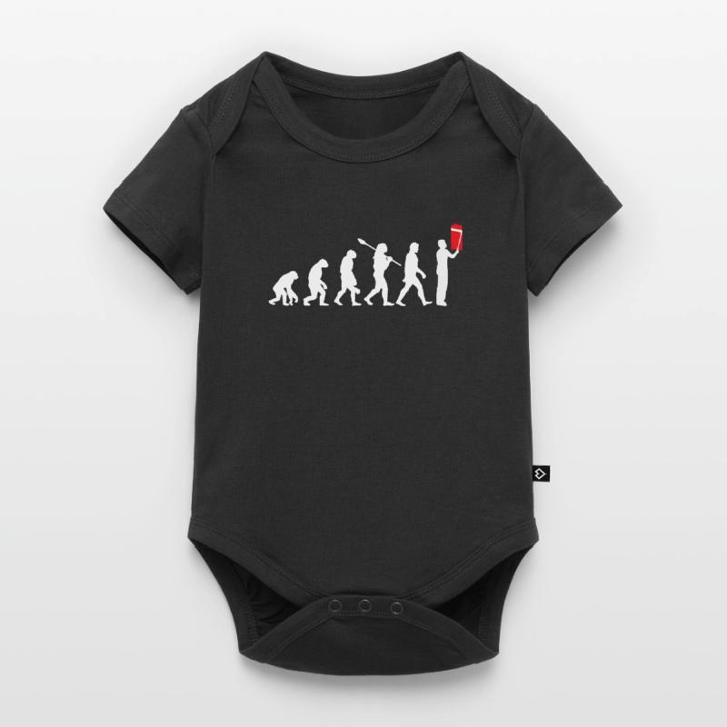 Painter evolution master painter journeyman gift Baby Premium short-sleeve bodysuit