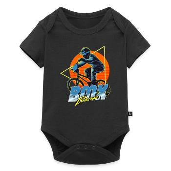 Extreme BMX - Baby Premium short-sleeve bodysuit - black - Front