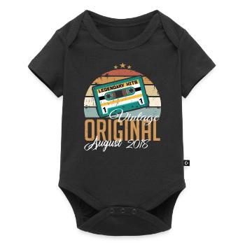August 2018 Anniversary 2018 Legends August - Baby Premium short-sleeve bodysuit - black - Front