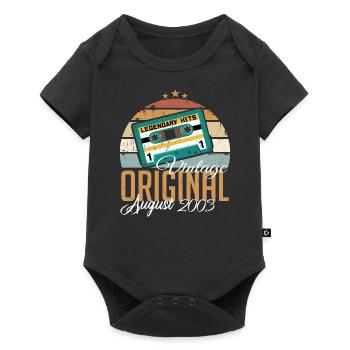 August 2003 Jubilee 2003 Legends August - Baby Premium short-sleeve bodysuit - black - Front