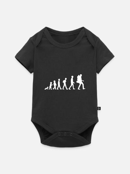 Reisen Reise Urlaub - Baby Premium Kurzarmbody - Schwarz
