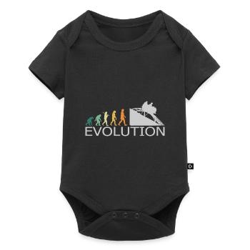 Montagnes russes - Evolution Retro Vintage - Body à manches courtes Premium Bébé - noir - Devant