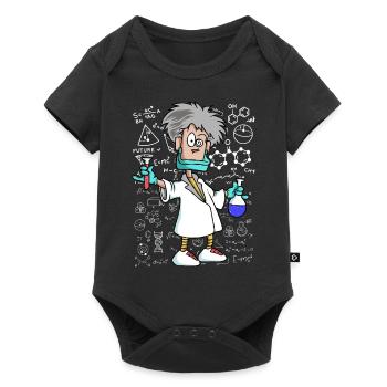 chemistry - Baby Premium short-sleeve bodysuit - black - Front