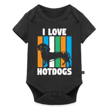 Dog Dog Lover Dog Owner Dog Lover - Baby Premium short-sleeve bodysuit - black - Front
