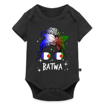 Batwa - Body à manches courtes Premium Bébé - noir - Devant