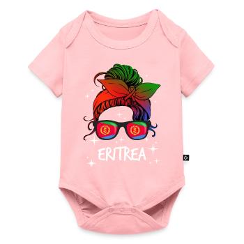Eritrea - Baby Premium short-sleeve bodysuit - rose - Front