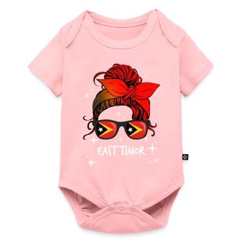 East Timor - Baby Premium short-sleeve bodysuit - rose - Front