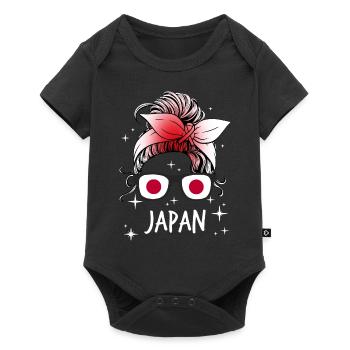 Japon - Body à manches courtes Premium Bébé - noir - Devant