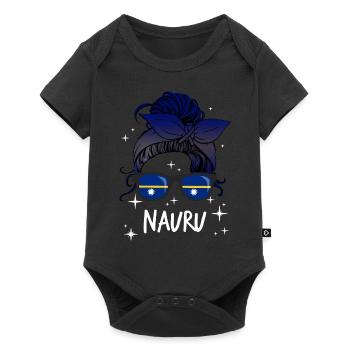 Nauru - Body à manches courtes Premium Bébé - noir - Devant