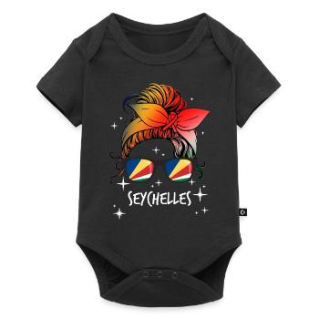 Seychelles - Baby Premium short-sleeve bodysuit - black - Front